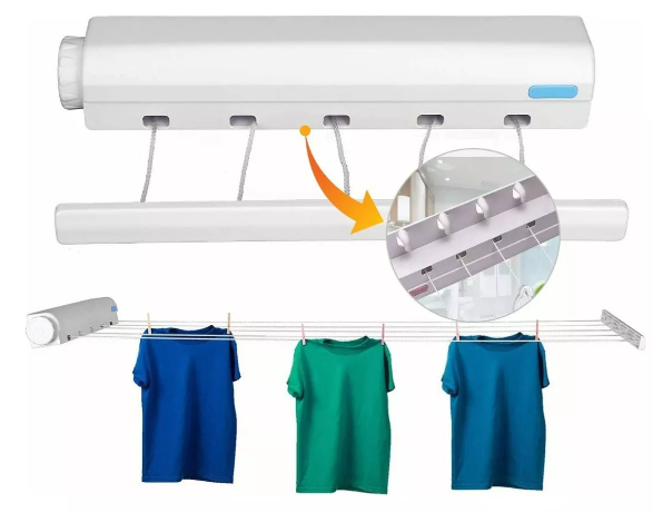 FlexyDry™ - Tendedero Retráctil Secador De Ropa
