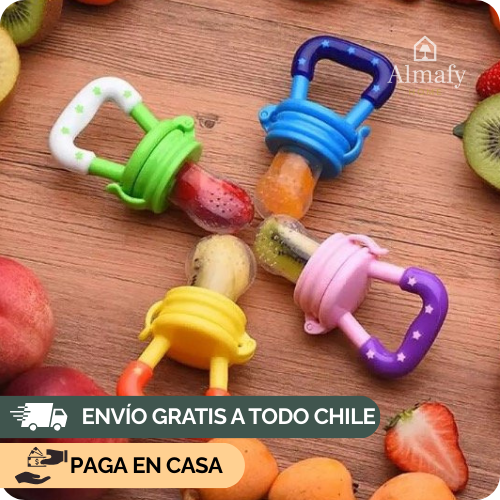 MiniSabor™ - Chupete Mordedor de Frutas para Bebe