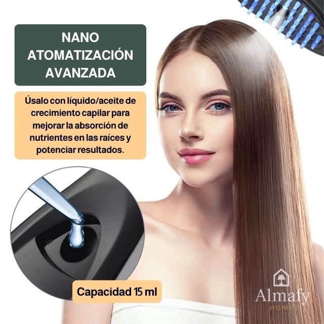 HairVitalizer™ - Cepillo Reparador Tecnología Nano