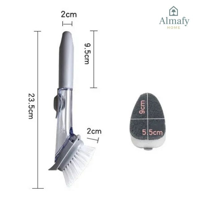 JabónClick™ - Cepillo Dispensador de Jabón