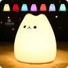 MaowLED™ - Lampara LED Gato de Silicona Colores