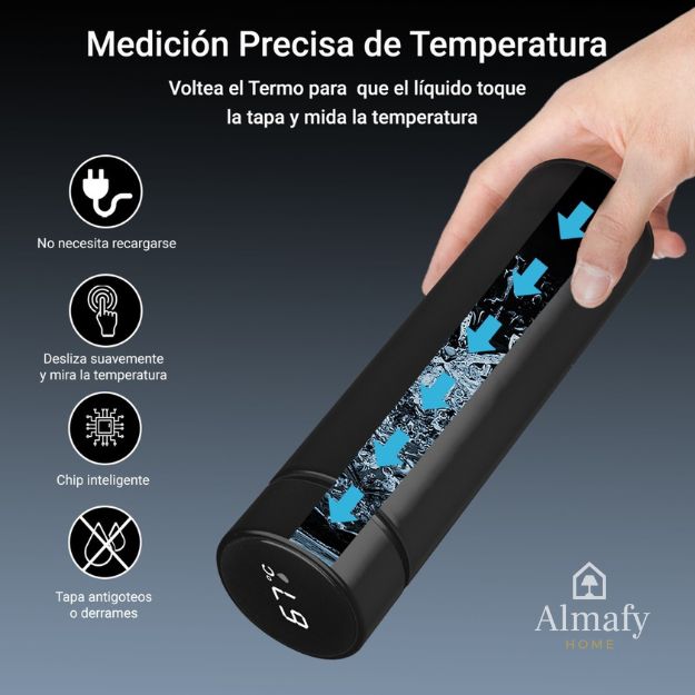 ThermoGN™ - Termo Inteligente Digital Táctil Led