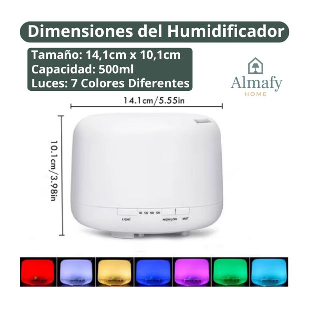 BrumaLuz™ - Humidificador Purificador