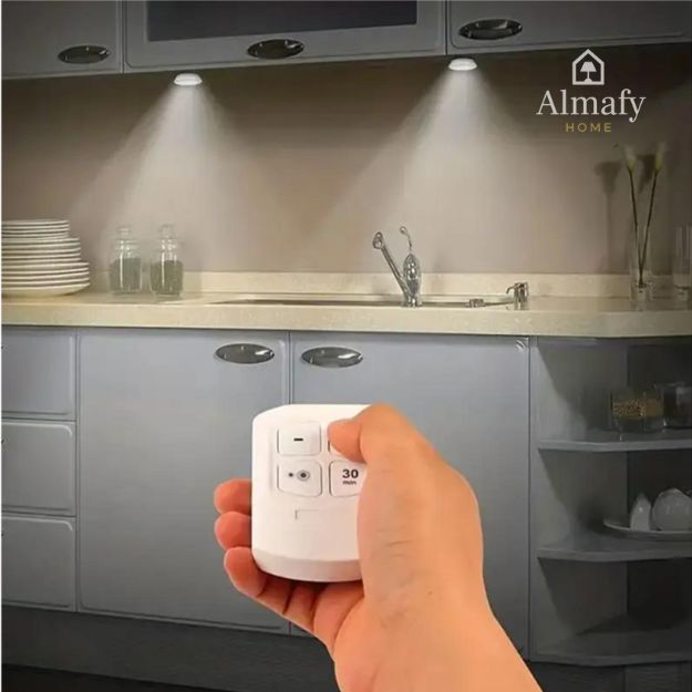 LumiClick™ - Pack 3 Lámparas LED con Control Remoto