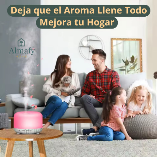 BrumaLuz™ - Humidificador Purificador De Aire y Esencia