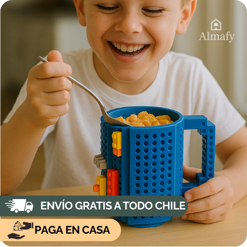 BlockMug Kids™ - Tazón MUG Lego infantil