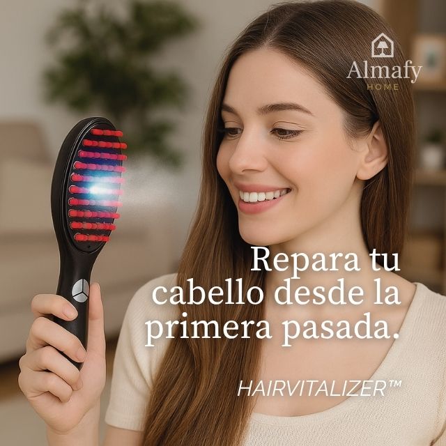 HairVitalizer™ - Cepillo Reparador Tecnología Nano