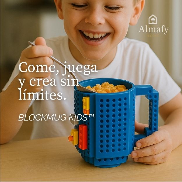 BlockMug Kids™ - Tazón MUG Lego infantil