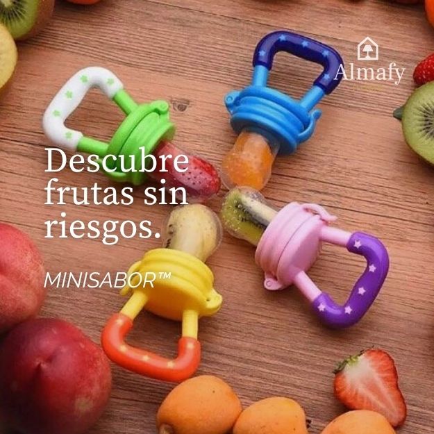 MiniSabor™ - Chupete Mordedor de Frutas para Bebe