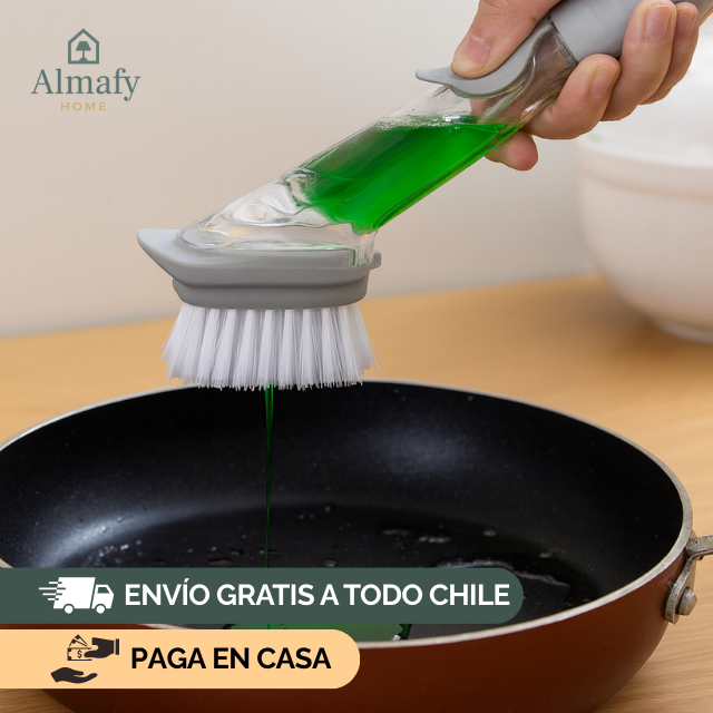 JabónClick™ - Cepillo Dispensador de Jabón