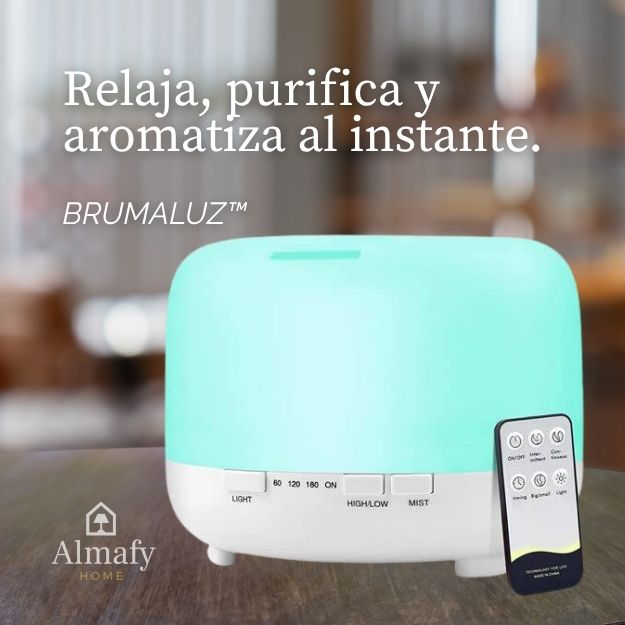 BrumaLuz™ - Humidificador Purificador