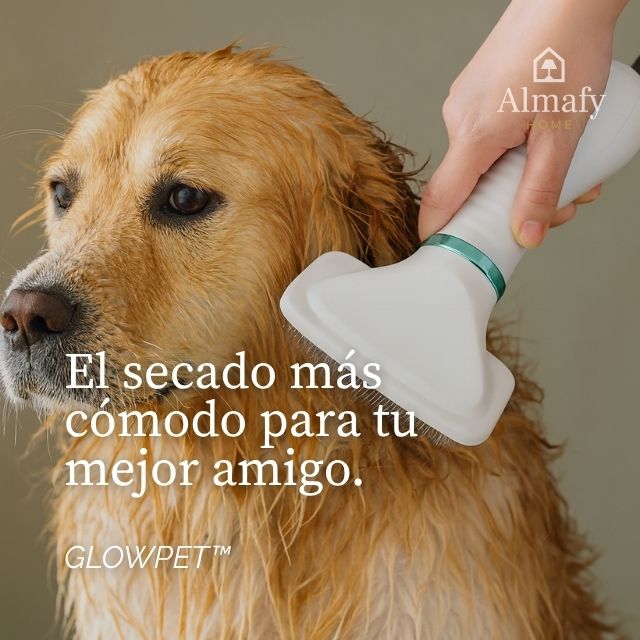 GlowPet™ - Cepillo Secador para Mascotas