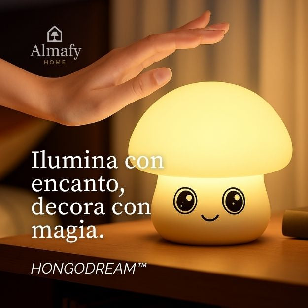 HongoDream™ - Lámpara de Silicona en forma de hongo