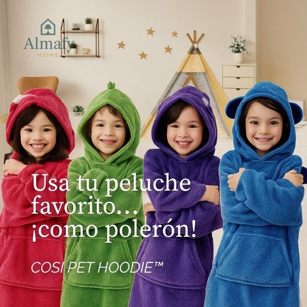 Cosi Pet Hoodie™ - Polerón y Peluche 2 en 1