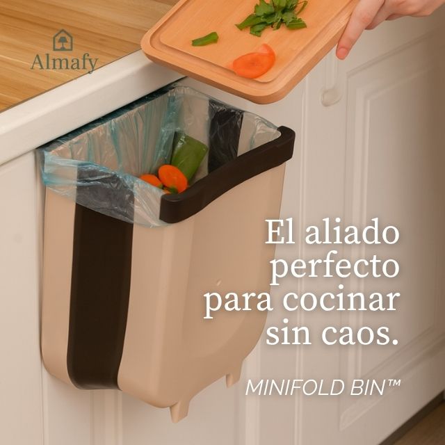 MiniFold Bin™ - Basurero Plegable para Cocina