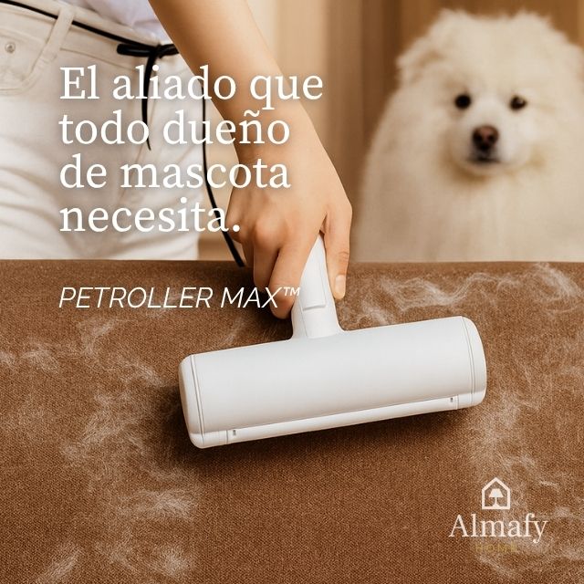 PetRoller Max™ - Rodillo Atrapa Pelos de Mascota