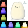 MaowLED™ - Lampara LED Gato de Silicona Colores