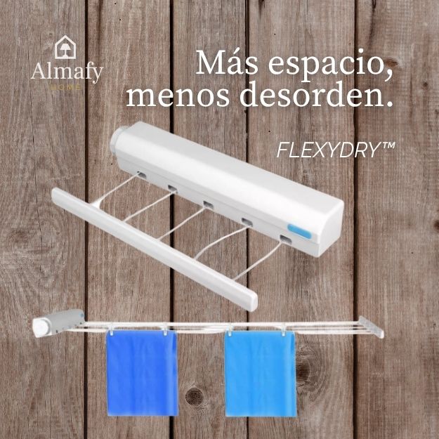 FlexyDry™ - Tendedero Retráctil Secador De Ropa