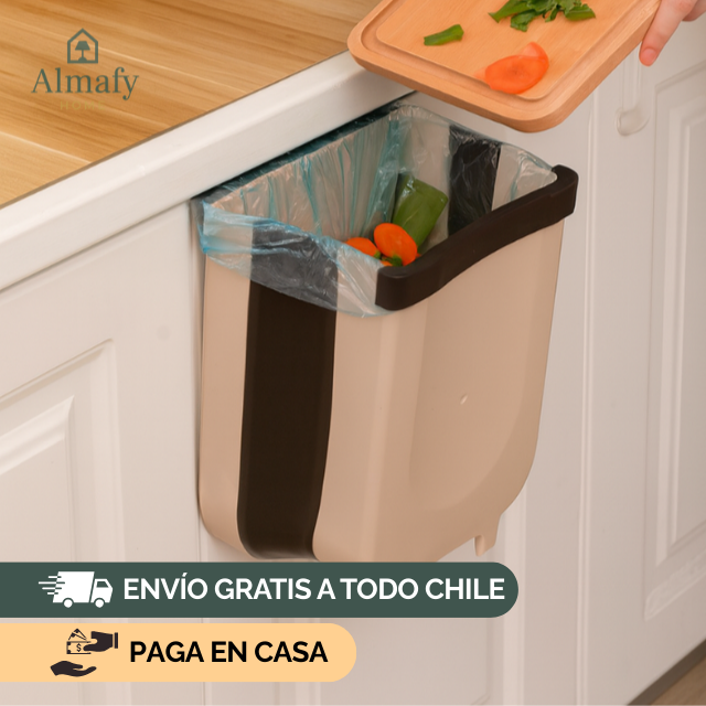 MiniFold Bin™ - Basurero Plegable para Cocina