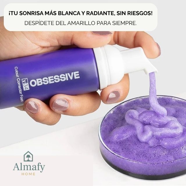 OBSESSIVE™ – Espuma Blanqueadora Dental