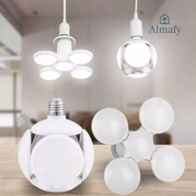 AuraLux™ - Ampolleta LED Plegable Pelota 40W Blanco