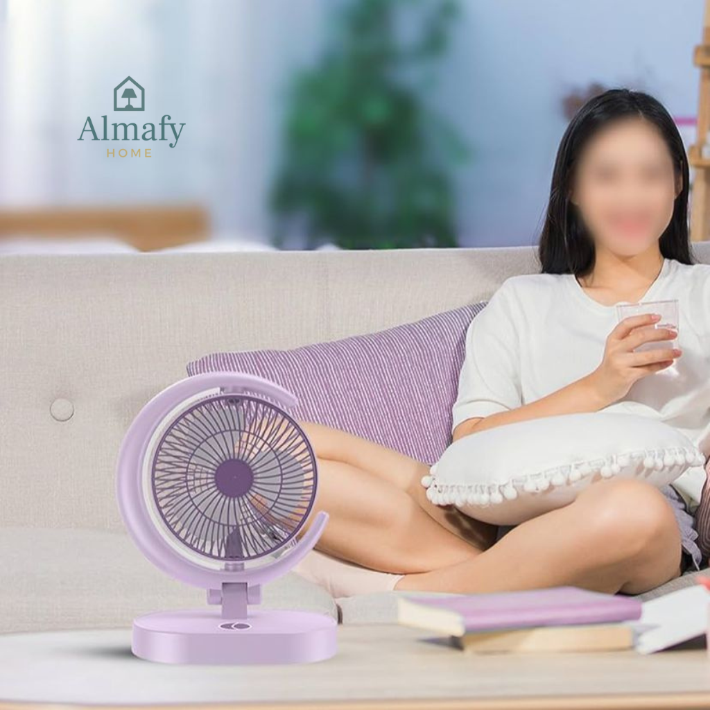 Viozen™ - Ventilador De Escritorio con Luz LED integrada