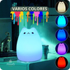 MaowLED™ - Lampara LED Gato de Silicona Colores