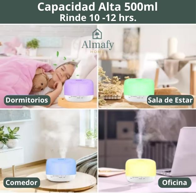 BrumaLuz™ - Humidificador Purificador