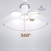 AuraLux™ - Ampolleta LED Plegable Pelota 40W Blanco