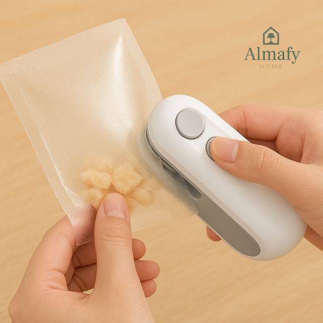 MiniEco Seal™ - Sellador Portátil para bolsas 2 en 1