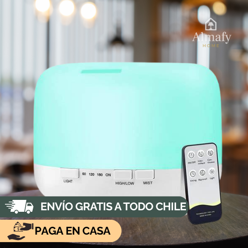 BrumaLuz™ - Humidificador Purificador De Aire y Esencia