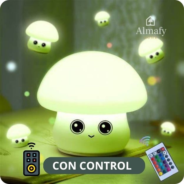 HongoDream™ - Lámpara de Silicona en forma de hongo