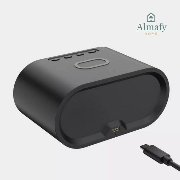 NeoAlarm 15W™ - Reloj Despertador con Cargador Inalámbrico