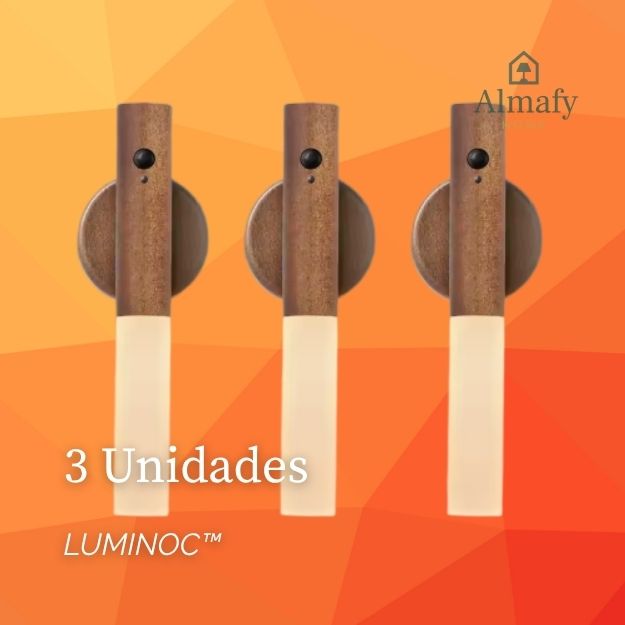 Luminoc™ - Lámpara LED Inteligente Recargable con Sensor de Movimiento