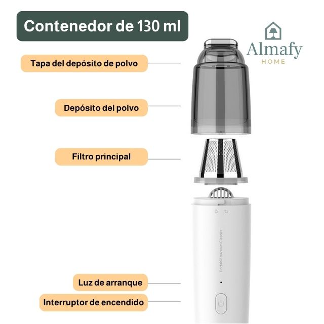 VacuMini™ - Aspiradora Inalámbrica Recargable USB