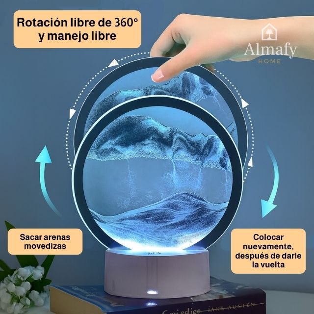 ArenaZen ™ - Lámpara LED Arena Movediza