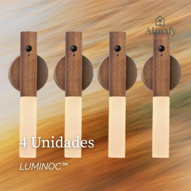 Luminoc™ - Lámpara LED Inteligente Recargable con Sensor de Movimiento