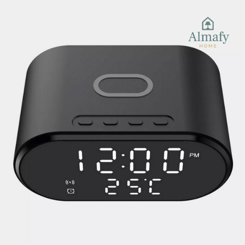 NeoAlarm 15W™ - Reloj Despertador con Cargador Inalámbrico