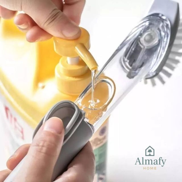 JabónClick™ - Cepillo Dispensador de Jabón