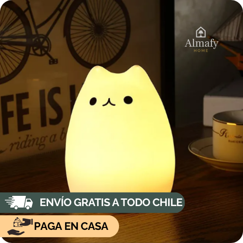MaowLED™ - Lampara LED Gato de Silicona Colores