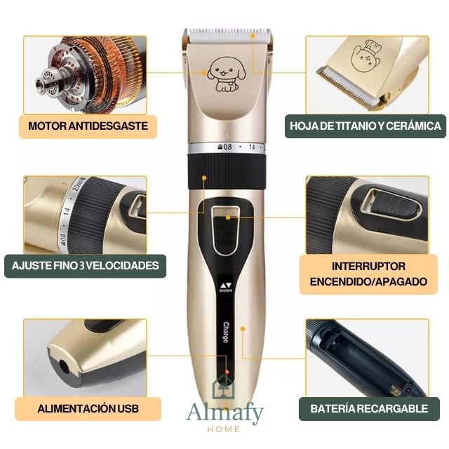 RelaxTrim Kit™ - Máquina CortaPelos de Mascotas