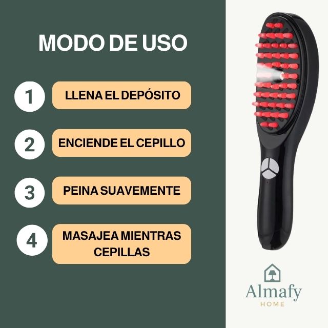 HairVitalizer™ - Cepillo Reparador Tecnología Nano