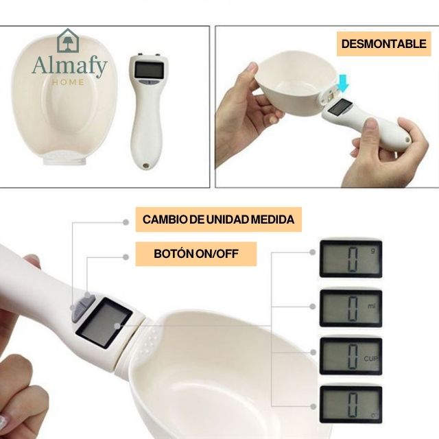 MediFit ™ - Cuchara Báscula para Mascota