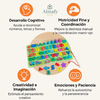 Pequeños Genios 100+™ - Tablero de Rompecabezas y Pesca con más de 1OO Piezas