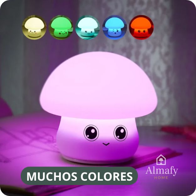 HongoDream™ - Lámpara de Silicona en forma de hongo