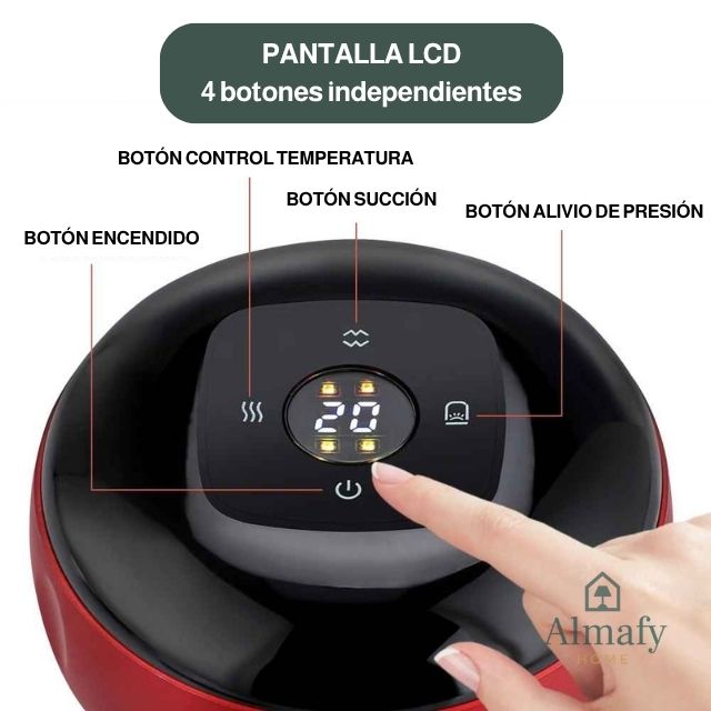 PhysioCup Smart™ -  Ventosa Terapéutica 3 en 1