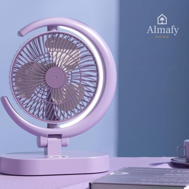 Viozen™ - Ventilador De Escritorio con Luz LED integrada