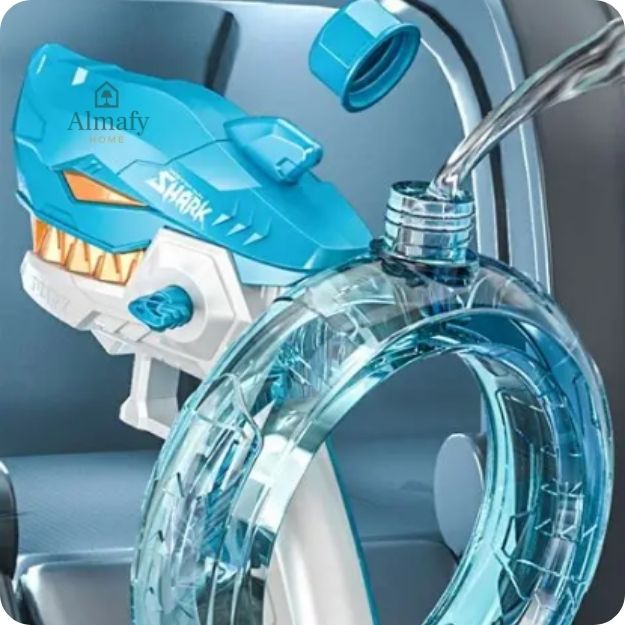 Splash Predator™ - Pistola de Agua Recargable USB Diseño Tiburón