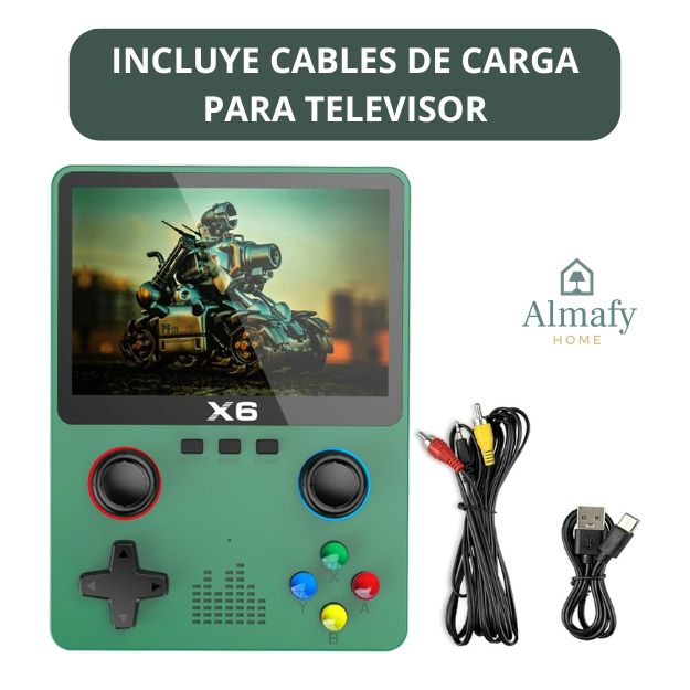 ClassicGo X6™ - Consola De Videojuegos Portátil X6