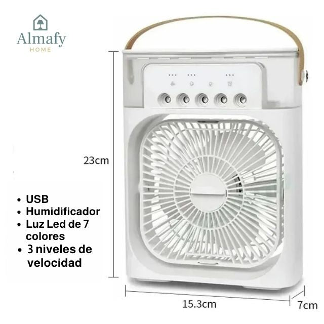 Bruma Mini™ - Ventilador Humidificador Mini 2 en 1